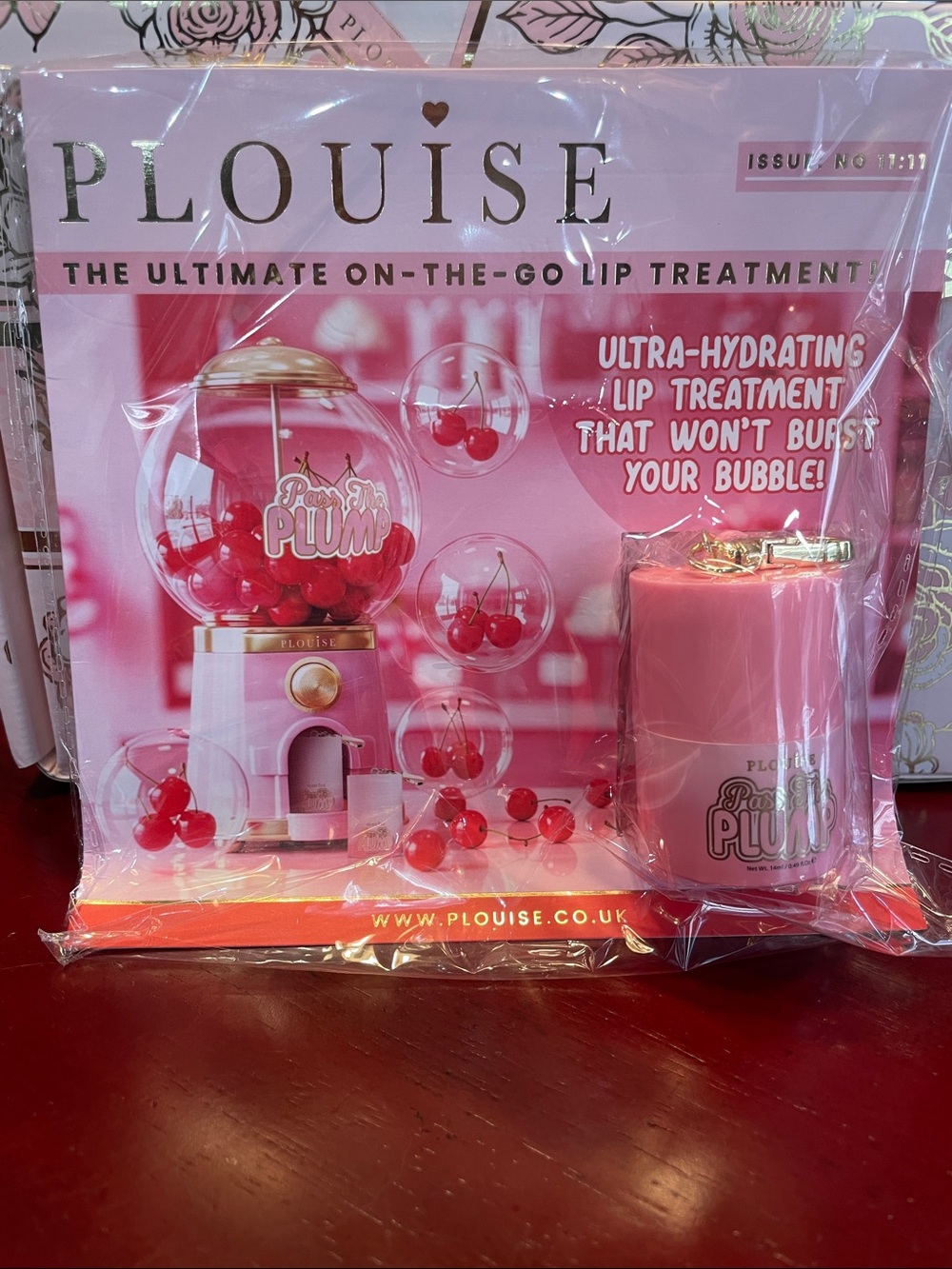 PLouise Pass the plump Cherry bubblegum